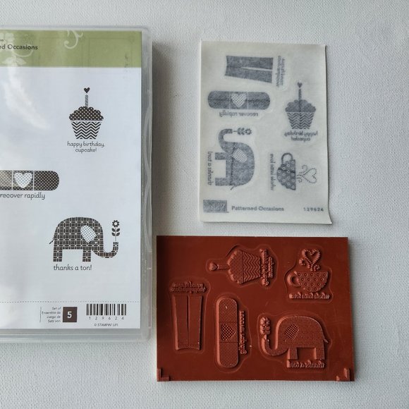 Stampin Up Patterned Occasions - Picture 4 of 4